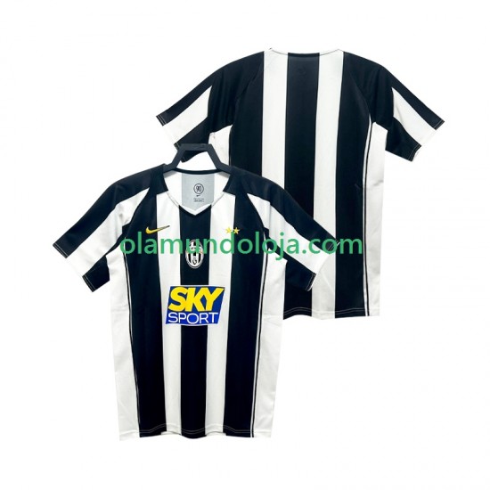 Camisola Juventus 2005 Retro Homem Equipamento Primeiro 2004 Manga Curta